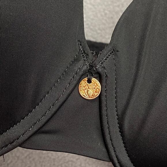 Natori Pure Luxe Custom Coverage Contour Underwire Bra Black 32G 732080 - Picture 3 of 8